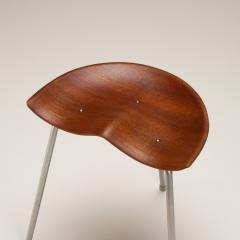 Astor Glibstrup Pair of Stools by Astor Glibstrup for Frederikssund Mobelfabrik Denmark 1960 - 2228503