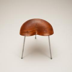 Astor Glibstrup Pair of Stools by Astor Glibstrup for Frederikssund Mobelfabrik Denmark 1960 - 2228505