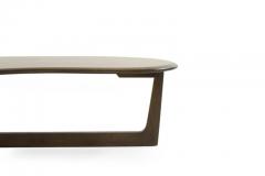 Asymmetric Mid Century Modern Walnut Coffee Table - 1197400