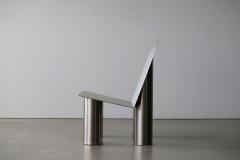 Atelier Barda Canadian Contemporary Stainless Steel Chabanel II Chair - 4613316