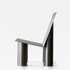 Atelier Barda Canadian Contemporary Stainless Steel Chabanel II Chair - 4620098