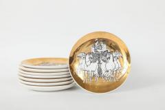 Atelier Fornasetti Fornasetti Coasters with Chariots - 918681