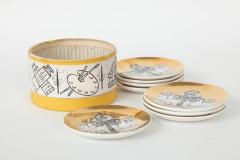 Atelier Fornasetti Fornasetti Coasters with Chariots - 918684