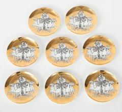 Atelier Fornasetti Fornasetti Coasters with Chariots - 918685
