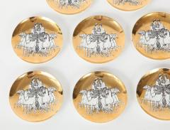 Atelier Fornasetti Fornasetti Coasters with Chariots - 918686