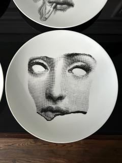 Atelier Fornasetti Set of Six Iconic Julia Plates by Fornasetti - 3190860