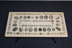 Atelier Fornasetti Vintage Italian Piero Fornasetti Cammei Coffee Table - 2665542