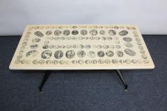 Atelier Fornasetti Vintage Italian Piero Fornasetti Cammei Coffee Table - 2665543