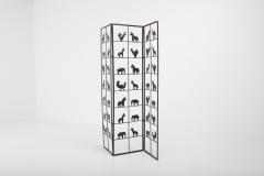 Atelier Marolles Animal Screen Room Divider 1950s - 1006581