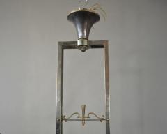 Atelier Petitot Fine French Art Deco Brass and Glass Chandelier by Petitot - 4012499