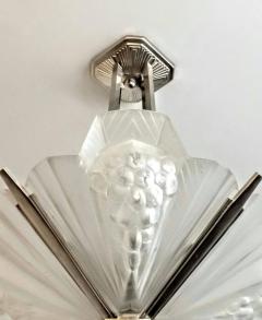 Atelier Petitot French Art Deco Pendant Chandelier by Atelier Petitot - 3941337