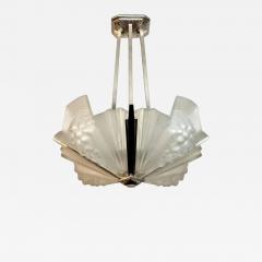 Atelier Petitot French Art Deco Pendant Chandelier by Atelier Petitot - 4127666