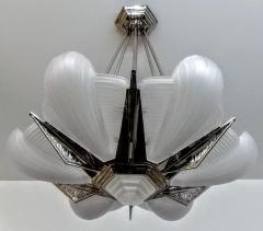 Atelier Petitot French Art Deco Pendant Chandelier by Petitot - 3941668