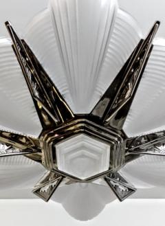 Atelier Petitot French Art Deco Pendant Chandelier by Petitot - 3941669