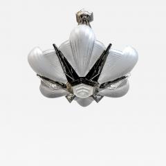 Atelier Petitot French Art Deco Pendant Chandelier by Petitot - 4278978