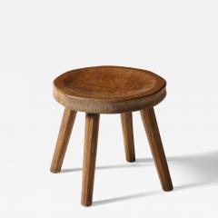 Atelier de Marolles Elm Stool by Atelier Marolles France c 1960 - 4210106