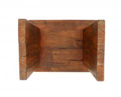 Atelier de Marolles FRENCH WALNUT STOOLS OR SIDE TABLES ATTRIBUTED TO ATELIER MAROLLES WABI SABI - 4236671