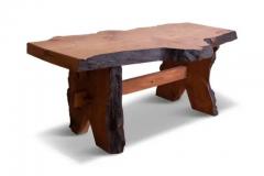 Atelier de Marolles Rustic Modern Wabi Sabi Dining Table and Chairs in the Style of Nakashima - 3377488