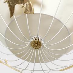 Atellje Lyktan HANS BERGSTROM PEGASUS PENDANT ATELLJE LYKTAN AHUS SWEDEN 1940S - 2663649