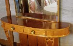 Atilio Fagioli Italian Mirrored Console 1940s Neo Classical Atilio Fagioli Florence Italy - 2073324