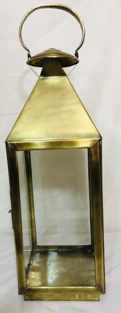 Atlas Showroom Brass Lanterns or Candleholder for Garden or Indoor a Pair - 1178974