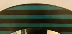 Atlas Showroom Mid Century Modern Style Green and Black Mirror in Resin a Set ion 3 - 1197692