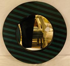 Atlas Showroom Mid Century Modern Style Green and Black Mirror in Resin a Set ion 3 - 1197695