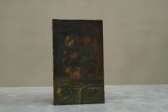 Atmospheric and Tonalist Bouquet Oil on Canvas Early 20th Century - 4677457