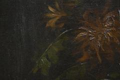 Atmospheric and Tonalist Bouquet Oil on Canvas Early 20th Century - 4677477
