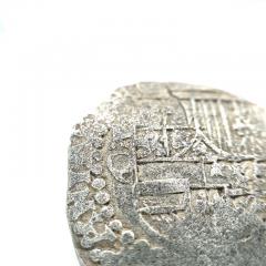 Atocha Shipwreck 4 Reale Grade 2 Potosi Mint Coin 14K Bezel Set Pendant - 3519050