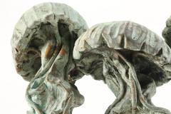 Attila Tivadar Cast Stone and Bronze Jellyfish Sculpture by Listed Artist Attila Tivadar - 295996