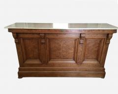 Attractive bar counter with its glasses shelf Namur Belgium circa 1920 - 3501731