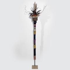 Aude Wagner TAMARA N 134 Tribal couture original sceptre - 3629479