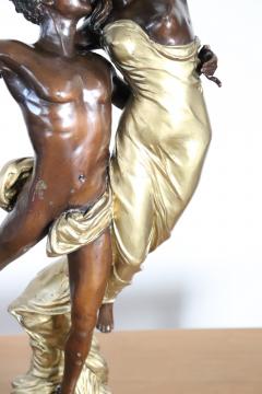 Auguste Moreau 19th Century Antique Large Bronze Sculpture Signed by Auguste Moreau - 2218008