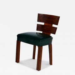 Auguste Vallin Auguste Vallin 1881 1967 Set of 8 Modernist Chairs - 4247196