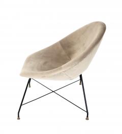 Augusto Bozzi A SINGLE ITALIAN LOUNGE CHAIR BY AUGUSTO BOZZI FOR SAPORITI ITALIA - 792834