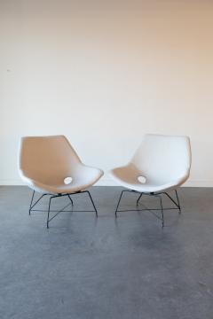 Augusto Bozzi Kosmos Lounge Chairs by Augusto Bozzi for Saporiti 1950 - 4535647