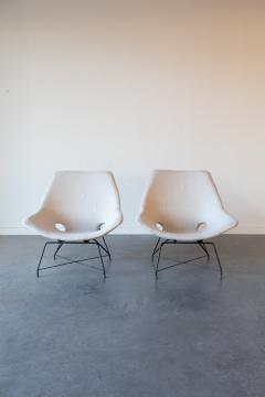 Augusto Bozzi Kosmos Lounge Chairs by Augusto Bozzi for Saporiti 1950 - 4535651