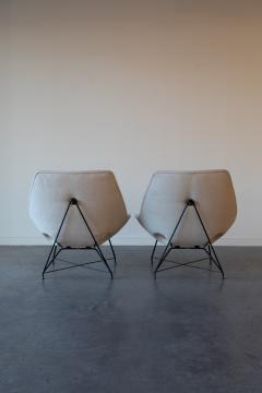 Augusto Bozzi Kosmos Lounge Chairs by Augusto Bozzi for Saporiti 1950 - 4535652
