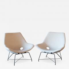 Augusto Bozzi Kosmos Lounge Chairs by Augusto Bozzi for Saporiti 1950 - 4536576