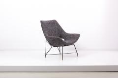 Augusto Bozzi Lounge Chair by Augusto Bozzi for Saporiti Italy 1950s - 1544855