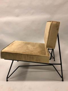 Augusto Bozzi Pair of Mid Century Modern Cantilevered Lounge Chairs Augusto Bozzi Attributed - 1723188