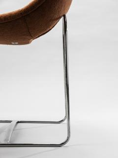 Augusto Bozzi Pair of Relerchairs by Augusto Bozzi for Saporiti Italy 1968 - 4411032