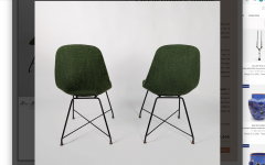 Augusto Bozzi Pair of chairs by Augusto Bozzi for Sapority Italia 1956 - 3373394