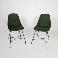Augusto Bozzi Pair of chairs by Augusto Bozzi for Sapority Italia 1956 - 3373396