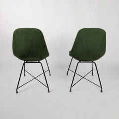 Augusto Bozzi Pair of chairs by Augusto Bozzi for Sapority Italia 1956 - 3373397