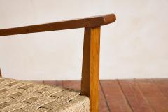 Augusto Romano 1950s Italian Woven Bench - 4342922