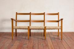 Augusto Romano 1950s Italian Woven Bench - 4343003