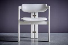 Augusto Savini Pair of Pamplona dining chairs by Augusto Savini for Pozzi - 3898162