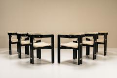 Augusto Savini Set of Six Pamplona Dining Chairs by Augusto Savini for Pozzi Italy 1965 - 2993369